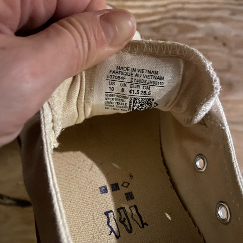 Cream Converse - Picture 4 of 4